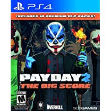 PS4  PAYDAY THE BIG SCORE JUEGO