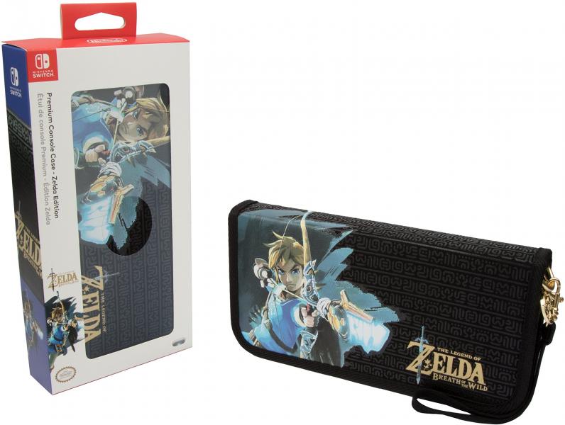 NSW Estuche Premiun - Zelda edicion Negro/ Tela