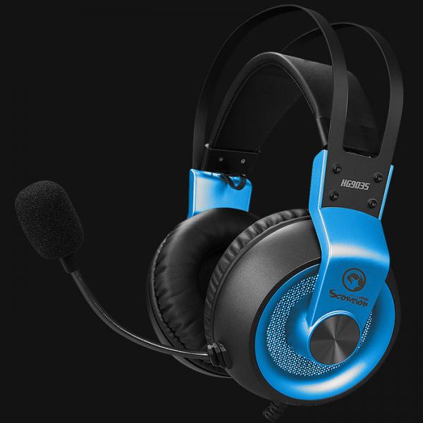 Headset Scorpion HG9037 AZUL