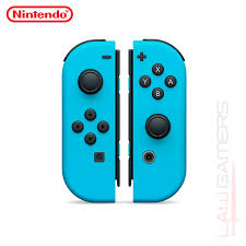NS Control Joy-Con  (L -R ) Azul neon Azul Neon
