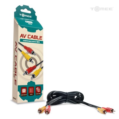 Cable Audio y video  Compatinle con NES negro