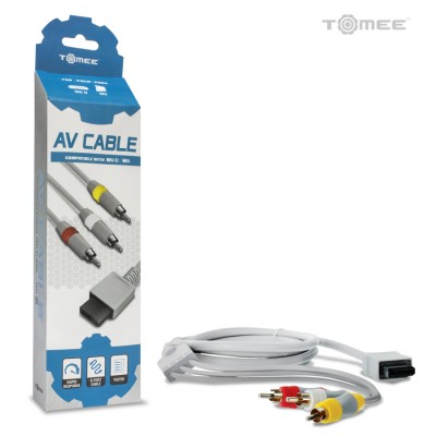 Cable Audio y Video Compatible con Wiiu / Wii Gris