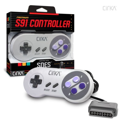 Control  Premium  para SNES - Hyperkin Gris
