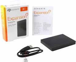 Disco Duro de 2  TB Externo Negro