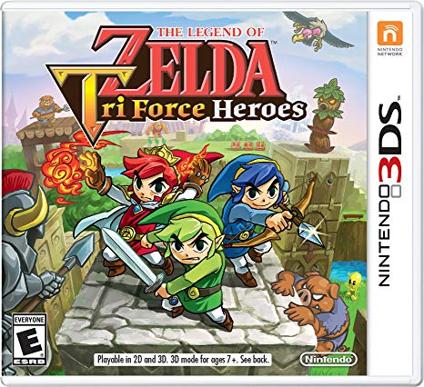 3DS The Legend Of Zelda Tri Force Heroes JUEGO