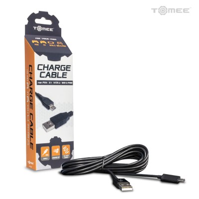 Cable de Carga de control PS4 Negro