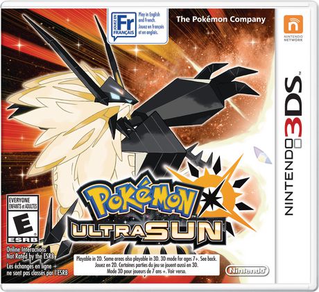 3DS Pok&eacute;mon Ultra Sun JUEGO