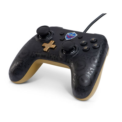 Control alambrico de Ninendo Switch Zelda Negro