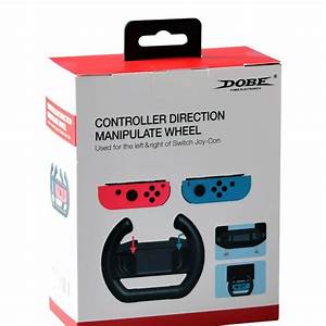 Volante Switch  2 unidades Dobe Negro