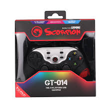 Control PC,PS3,y Android GT-014 Marvo Scorpion Negro