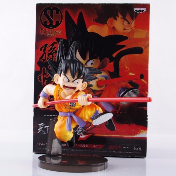 Figura Dragon Ball Goku ni&ntilde;o baculo
