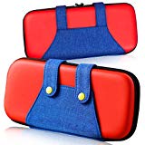 Estuche para Switch de Mario generico Rojo