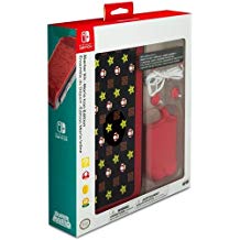 NS Estuche Starter Kit de nintendo Switch + aud&iacute;fonos+ silicones ICON Edition