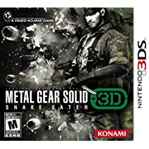 3DS Metal Gear Solid 3D Snake Eater ***Usado***