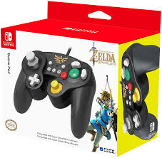 Control Nintendo Switch Battle Pad (Zelda) GameCube Style Controller - Nintendo Switch de Hori