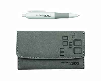 Estuche para Nintendo 3DS Microsuede Touch Pak Gris