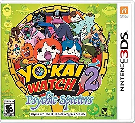 3DS Yo-kai watch 2 Psychic- Specters JUEGO