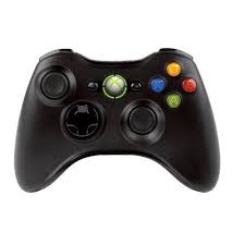 Control  Xbox 360 Negro