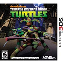 3DS Teenage Mutant Ninja Turtles (**USADO**)