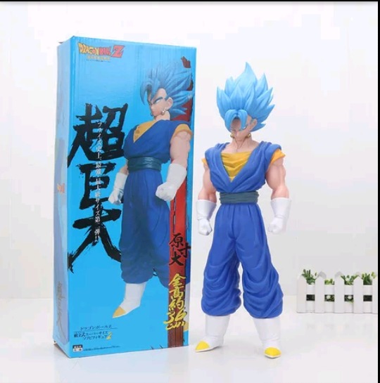 Figura Dragon Ball super Gogueta Blue Nueva 42 cm tama&ntilde;o grande