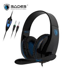 Headset Sades T Power Negro