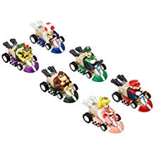 Figura Mario Kart,luigi yoshi, toad, peach,koopa