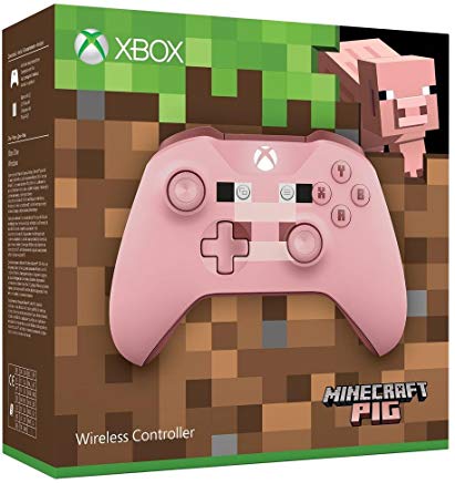 XBOX ONE CONTROL WIRELESS  Edici&oacute;n Minecraft PIG Rosado