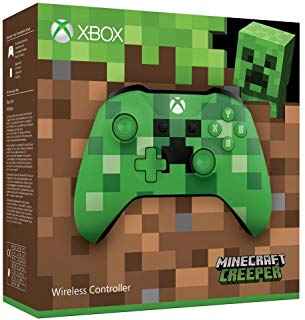 XBOX ONE CONTROL WIRELESS  Edici&oacute;n Minecraft Creeper Verde