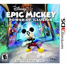 3DS Epic Mickey POWER OF ILLUSION (**USADO**)