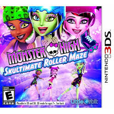 3DS Monster High Skultimate Roller Maze (**USADO**)