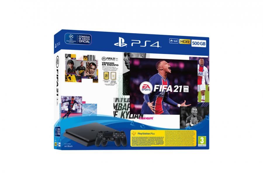 PS4 Consola 1TB Sl  APARTADO  Navide&ntilde;o Negro