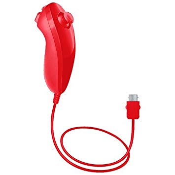 Control Nunchuk Usado USADO Rojo