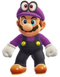Figura Mario Odyssey Gorra MORADA