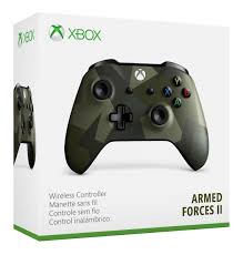 XBOX ONE CONTROL ARMED FORCES 2 WIRELESS CAMUFLADO VERDE