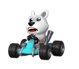 Pop Funko Figuras CTR Nitro Fueled Polar