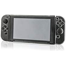 Estuche de Silicone y acrilico Nyko para Switch Smoke