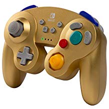 Control Game Cube Inalambrico Switch Dorado