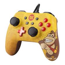 Control PRO Alambrico Switch Donkey Kong Amarillo