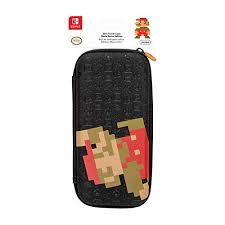 Estuche Switch Mario Retro Edition Negro