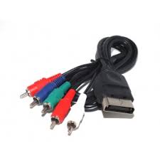 Cable Componente Xbox Negro