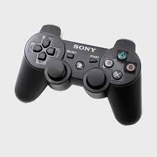 Control PS3 Usado Tercera Negro-Azul