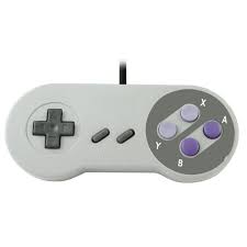 Control Usado Super Nintendo USADO Gris