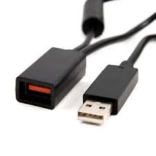 Cable Extensi&oacute;n de Kinect para Xbox 360 USADO Negro