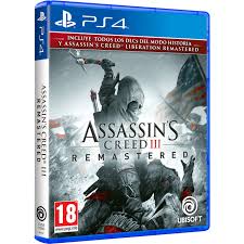 PS4 Assassins Creed III Remastered Juego