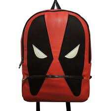 Bulto de espalda Estilo Deadpool Rojo-Negro