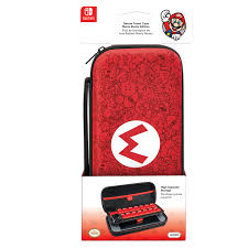Estuche Deluxe Travel Case Mario Remix Edition Rojo