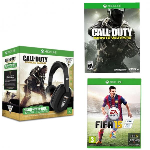 Pack Xbox One Headset Turtle Beach + Call of Duty Infinite Warfare + FIFA 15
