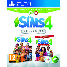 PS4 Los Sims 4 + Perros y Gatos Colecci&oacute;n Juego