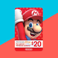 Nintendo Eshop Tarjeta de Regalo $20