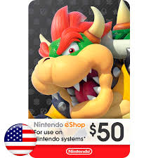 Nintendo Eshop Tarjeta de Regalo $50